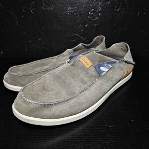OluKai NaluKai Kala Slip On Mens 11.5 Gray Casual Comfort Shoes - 10409-7B19